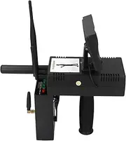 Eacam Handheld Metal Detector, Transmitter Metal Scanner Set, 1200m Search Range, 30m Detection Depth, Military, Security Inspection, Prospectin (AU Plug)
