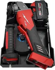 M18 FUEL Cut-Off Grinder Packout Organizer for Milwaukee Compact Organizer - Tool, Blade, and Battery Liner for Enhanced Protection Model 2880-20