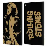 OFFICIAL THE ROLLING STONES MICK JAGGER LEATHER BOOK WALLET CASE FOR AMAZON FIRE