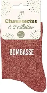 [STC] Glitter Socks - Bombasse, Red, One Size