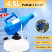 4.5L Sanitizer Sprayer Handheld Disinfectant Fogger Gun Nano Steam Spray AU Plug