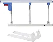 Bed Rails Safety Assist Handle Bed Railing for Elderly Seniors Bed Rail Safety Frame,Suitable for Patients, Bedside Foldable Bar Available for Most of Bed Size,65cm*36cm/25.59in*14