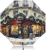[PDZRMY] UV Protection Travel Umbrella Street Corner Winter Compact for Rain and Sun - Auto Open and Close UPF 50+ Windproof Portable 46” Sun Umbrella for Women and Men