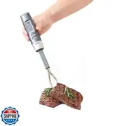 lfcforldx Meat Thermometer Fork with Electronic Ready Alarm, Digital Cooking