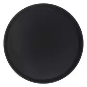 Round Drinks Tray Plastic Non Slip Waiter Serving Drinks Food 35cm