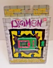 Digimon Bandai Original Digivice Virtual Pet Monster - Translucent Neon Green