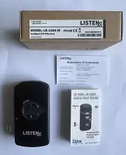 New In Box Listen Technologies LR-4200-IR Intelligent DSP IR Receiver