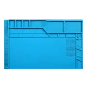 Square Mat Heat Resistant Insulation Repair Pad Soft Silicon Work Pad Hot Air