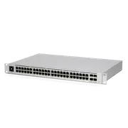 Ubiquiti UniFi 48 Port Managed Gigabit Layer2 & Layer3 Switch - 48x Gigabit Ethernet Ports, 4x SFP+ Ports - Touch Display - GEN2, Incl 2Yr Warr