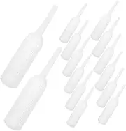 Baluue Mini Dropper Pipettes Set of 50 Essential Oil Droppers Perfume Dropper for Cosmetics Aroma Droppers Medicine Pipettes Fragrance Dispensers