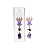 Gibson Gifts Birthstone February Angel Suncatcher Hanging Home Display Decor