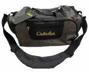 Cabela’s Gear Bag Catch-All New - Adjustable Strap Green Black 12” X 16” X 10”