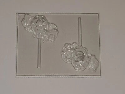 Vintage 1980s New CALIFORNIA RASINS Party Chocolate Candy Jello Lolli Pop Mold