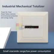 AC220-240V Timer Electronic Counter Digital 0-99999.9 Hour Meter Industrial 50Hz