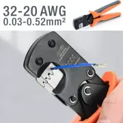 Micro Connector Ratcheting Crimper for D-Sub Open Barrel Molex JST JAE Terminals
