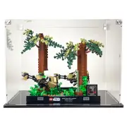 Display case for LEGO® Star Wars Endor™ Speeder Chase Diorama 75353