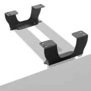 VIVO Height Track Spacer for Under Desk Keyboard Mouse Rolling Tray Mount