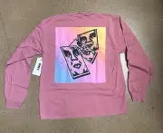 Obey Chaos & Entropy L/S Tee Color Mesa Rose Size X-LARGE NEW
