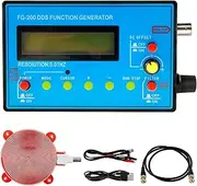 1Hz-500kHz DDS Signal Generator with Schumann Resonator Portable Versatile Waveform Generator with AC/DC Power for Oscilloscope Calibration and Audio Testing