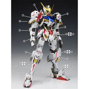 【大頭宅】雪焰 HIRM 獵魔鋼彈1:100 Barbatos ASW-G 巴巴托斯 專用水貼 SHIRM01