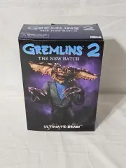 NECA Gremlins 2 The New Batch Ultimate Brain Figure. NIB. Horror. Box Wear.
