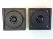 J.A.L. SUPER DOME TWEETERS 3-1/4" SQ. SEALED TWEETERS (1 PAIR)