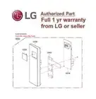 LG GENUINE PART #ACM74958946 LG MICROWAVE Touch Controller Assembly for MS4236DB