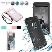 Waterproof Dust Shock Snow Proof Touchable Case Cover For Apple iPhone 7 24 BLACK