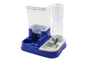 Automatic Pet Food Water Dispenser Feeder Set Dog Cat Self Feeding Food Bowl FD