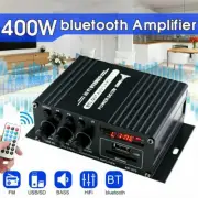 Bluetooth Mini HiFi Digital Stereo Audio 2 Channels Amplifier Power Amp DC 12V