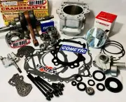 Rhino Grizzly 660 Big Bore Stroker 102mm Complete Engine Motor Rebuild Kit 719cc