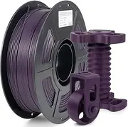 IEMAI Carbon Fiber Filament 3D Printer Filament, Carbon Fiber PETG Purple, PETG Filament 1.75mm 1KG Spool, Colorful Carbon Fiber Filament, Matte PETG Filament 3D Printing Filament