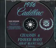 1986 Cadillac Shop Manual and Body Repair CD Eldorado Seville Deville Fleetwood (for: Cadillac)