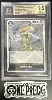 BGS 9.5 One Piece ST06-010 C Helmeppo - English - PRB01 The Best - Graded