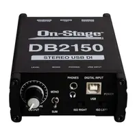 在飛比找蝦皮購物優惠-【音響密室】On-Stage DB2150阻抗轉換器DI B