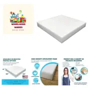 4" x 22" x 24" High Density Upholstery Foam Padding for Cushions and Seat Rep...