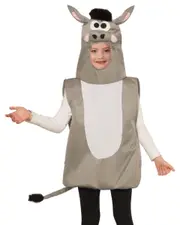 Hooded Donkey Child Tunic Costume
