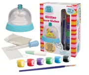 Kaper Kidz Make Your Own Glitter Snow Globe Craft Kit - Unicorn Theme, Creative Activity, Non-Toxic, Safe for Children
