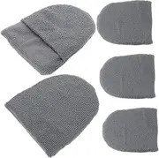 Zerodeko 5pcs Tire Shine Polishing Sponge Pads Ergonomic for Car Detailing and Waxing Versatile Applicator for Efficient Car Washing and Maintenance