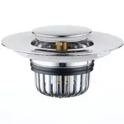 Durable Brass Bounce Core Kitchen Sink Drain Plug with Anti Clogging Feature
