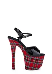 [Ellie Shoes] 711-Mary Platform Heels