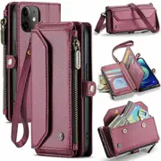 CaseMe Phone Case for iPhone 12 mini 5.4 inch Leather Cases