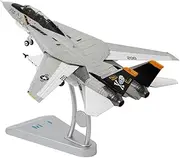 Replica Pre-Build Aircraf 1:72 for Aircraft Die-Casting Metal Model F14A Toy Tomcat Fighter Alloy Military Collection Ornament (with Stand) Adult Gift Souvenir Collection Gift Display