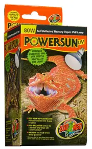 Zoo Med Power Sun U.V. Lamp 80 Watt (PUV-12AU)