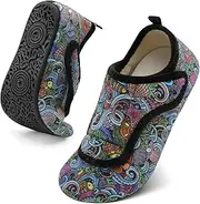 [Barerun] Slippers for Women Men Wide House Diabetic Shoes for Women Men Warm Arthritis Edema Swollen Neuropathy Socks Slip on Adjustable Fuzzy Comfy Soft Womens Mens Bedroom Sliipers