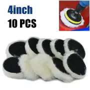 Buffer Pads Polisher 10pcs 4 Inch Car Buffing Heavy Cut Pads Polishing Pads