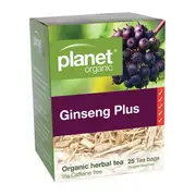 Planet Organic Ginseng Herbal Tea x 25 Tea Bags