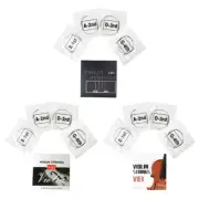 Violin Strings Full Sets with Steel Core Nickel Plated Ball End Nickel Chromium