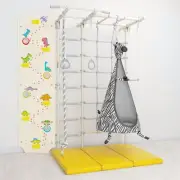 Hanging Hammock Zebra Chair with Inflatable Pillow, Sensory Swing