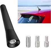 Universal Vehicle Roof Mount Short car Antenna AM FM Antenna car roof Antenna car 6.5cm/2.5 inch Mini car Radio Antenna Compatible with Toyota Honda Subaru GMC Chevrolet Nissan Ford Jeep etc